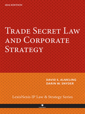 cover image of Trade Secret Law and Corporate Strategy